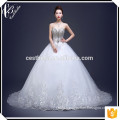 High Quality Tulle Crystal Pearl Sweetheart Alibaba Wedding Dress 2017 Heavy Beaded Wedding Gown